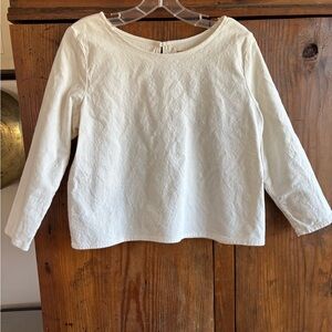 Tribe Alive Cream Long Sleeve Top